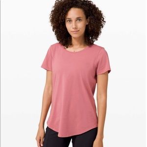 Lululemon Love Crew III Brier Rose Sz 4